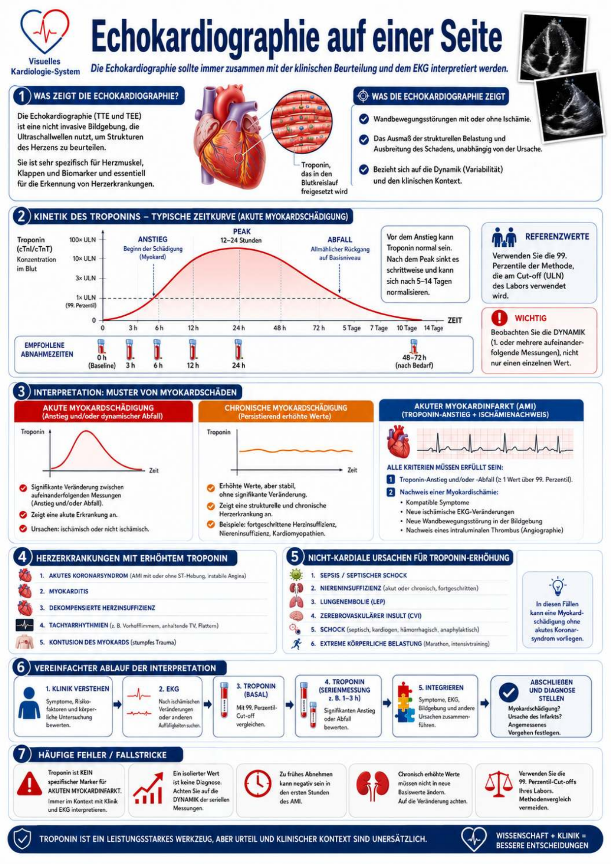 Integrierter klinischer Fall — Brustschmerz und EKG